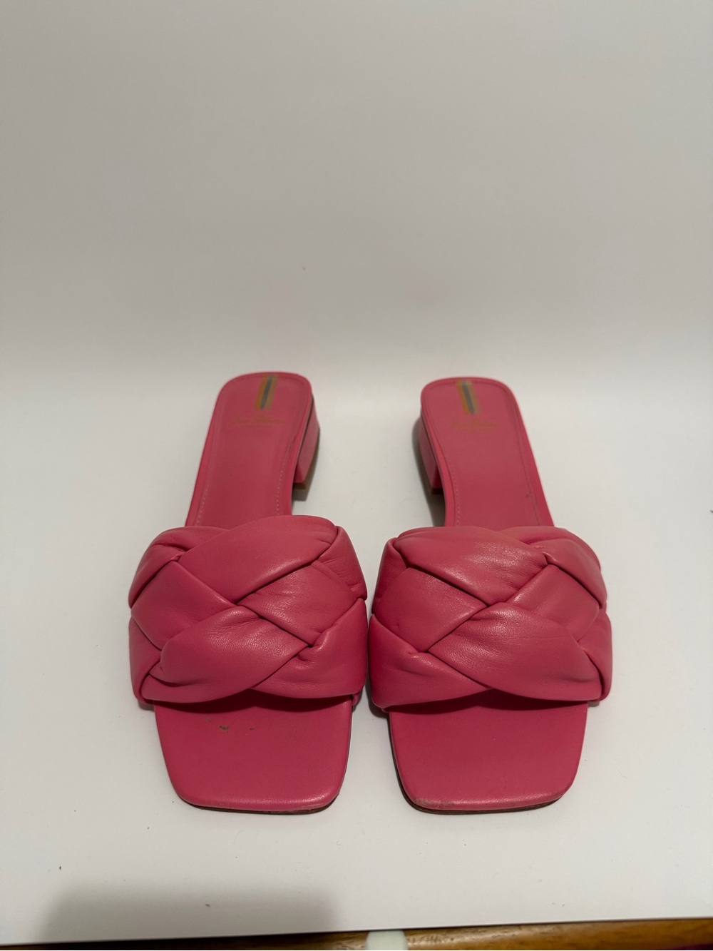 Sam Edelman Dawson Braided Block heel Slide Size 8 - Picture 2 of 8